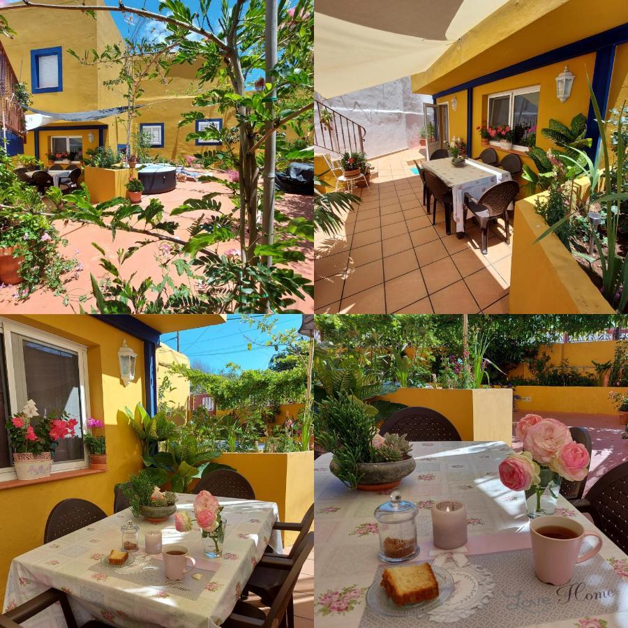 Casa Maestro Lelo - Acogedora Casa Rural Canaria Con Patios Y Jardines De Flores Las Palmas de Gran Canaria Esterno foto