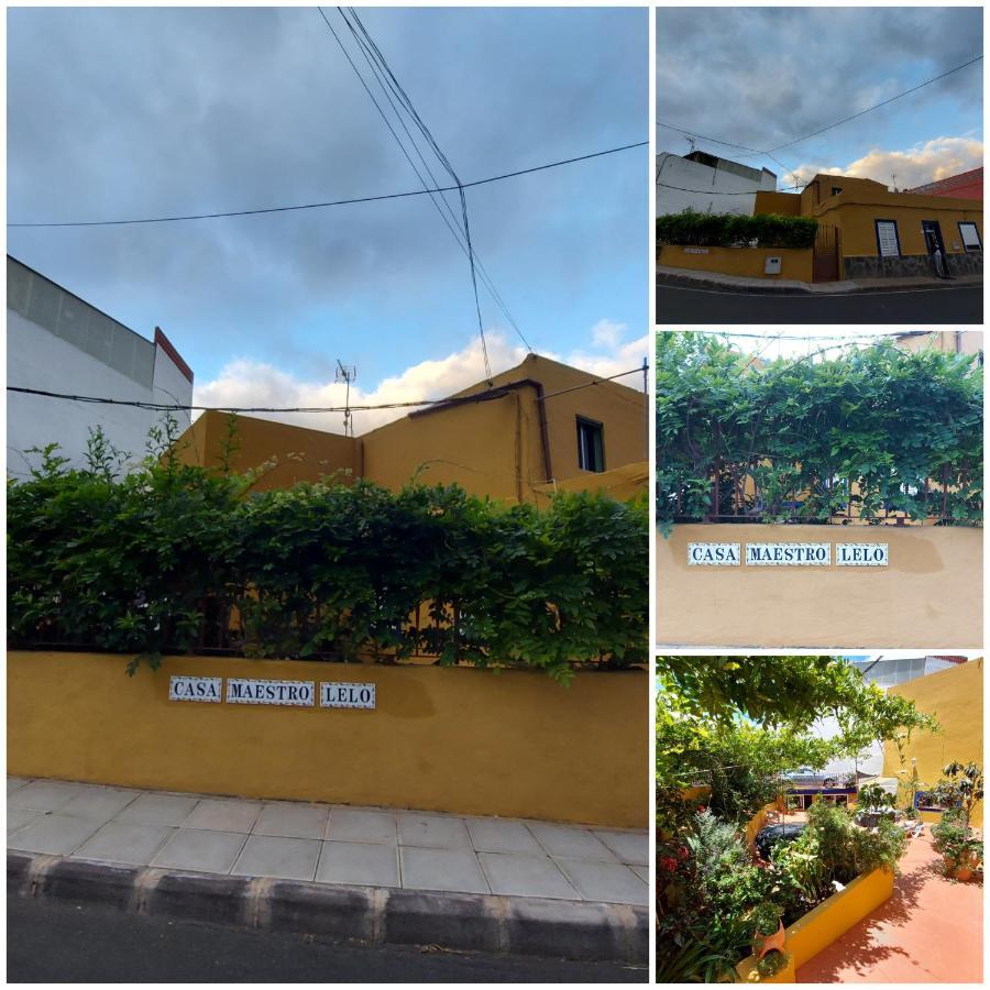Casa Maestro Lelo - Acogedora Casa Rural Canaria Con Patios Y Jardines De Flores Las Palmas de Gran Canaria Esterno foto
